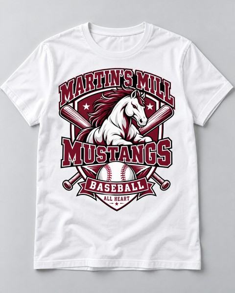 Martins Mill High School Baseball, Teenage option 1